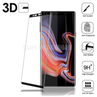 1000pcs Premium 3D Curved Full Cover Tempered Glass Phone Screen Protector For Samsung note 9 S9 plus S8 S7 Note8