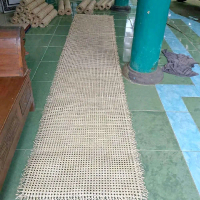 rottan lembaran + webbing rottan + rotan bahan kerajinan
