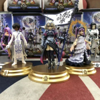 Anime Fate/Grand Order Duel Jeanne D'Arc Saber Gilles De Rais Archer Arjuna Pvc Figures Model Toys Doll Birthday Gift