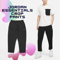 Nike 長褲 Jordan Essentials Crop Pants 男款 黑 九分褲 喬丹 休閒 褲子 DR3095-010