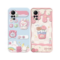 Softcase COMPATIBLE FOR Infinix Hot 11s Nfc / Note 8 11 Pro -Case Karakter Bear - Anti Slip