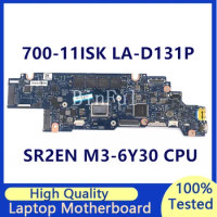 Mainboard For Lenovo Yoga 700-11ISK LA-D131P Laptop Motherboard With SR2EN M3-6Y30 CPU 100% Fully Tested Working Well