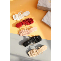 YOURSHOES  Z1 / รองเท้าส้นสูง 1.5 นิ้ว รองเท้าแต่งโบว์ รองเท้าส้นเตี้ย คําแนะนําการขายที่ร้อนแรงในเด