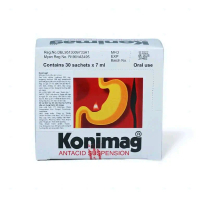Konimag _ giảm buồn nôn, khó tiêu do dư acid, khó chịu dạ dày (30 gói x 7ml)