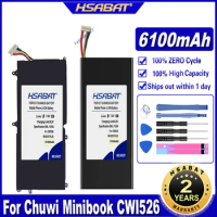 HSABAT NV-635170-2S 6100mAh 8 Lines+Plug Battery for Chuwi Minibook CWI526 Tablet PC Batteries