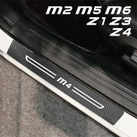 [HOT BNMK BTG 517 ] Car Door Sill Stickers Threshold Anti-scratch Decals Auto Accessories For BMW Z4