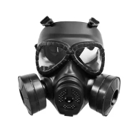 M04 Tactical Mask Airsoft BB Gun CS Cosplay Clothing Protection Full face Gas Mask Skull Adjustable Strap