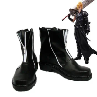 Final Fantasy VII FF7 Cloud Strife Cosplay Shoes Boots Custom Made