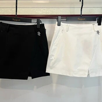 Korean Golf Woman Skirt Breathable Slim A-line Skort Ladies Sports Quick-dry Short Dress with Inner Shorts
