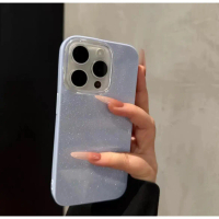 【1 แถม 1】เคสโทรศัพท์, แฟชั่น, หรูหรา, กลิตเตอร์พาสเทล, เข้ากันได้กับ iPhone 16e, 16, 15, 14, 13, 12,