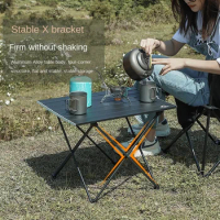 Outdoor Folding Table Picnic Table and Chairs Portable Table Desk Table Folding Table Camping Portable Table Outdoor Table