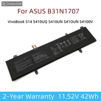 Original B31N1707 Laptop Battery For ASUS VivoBook S14 S410UQ S410UN S41OUN S4100V S4100VN S4200U X411UA X411UF X411UN X411UQ