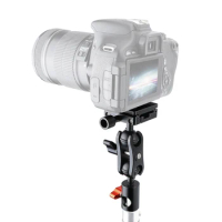 KIMRIG Arca Swiss Ballhead With 16mm Light Stand Head Adapter for DSLR SLR Camera With Arca Quick Release Plate