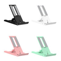 Portable Desktop Phone Holder Foldable Mini Mobile Phone Stand For Iphone 15 IPad Desk Bracket Laptop Stand For Samsung Xiaomi