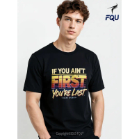 FQU If You're Not The First You're The Last T-shirt Woodland Movie gifts for Dad Men's T-Shirt