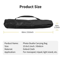 Selens Portable Photography Light Stand Bag Tripod Camera Bags Carrying Case Cover Equipment Nylon Waterproof Backpack 삼각대 가방