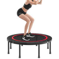 The Latest Fitness Safety Foldable Professional Indoor Round Spring Folding Trampoline