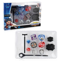 Children's Birthday Gifts DIY Burst Gyro Set Toy Alloy Assembly Beyblade Matching Transmitter