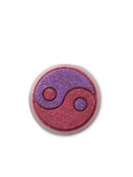 ตัวติดรองเท้า GLITTER PINK YIN YANG