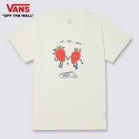 【VANS 官方旗艦】Strawberry GFX 女款米白色短袖T恤