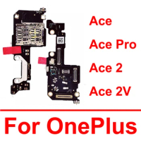 For One Plus Oneplus 1+ ACE Pro Ace 2 Ace2V SIM Card Slot Board SIM Card Reader Small Board Socket with phone Parts