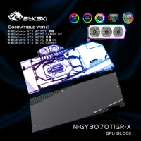 Bykski N-GY3070TIGR-X,GPU Water Block For GALAXY Geforce RTX 3070TI/3070 GAMER OC Graphics Card Radiator,VGA Watercooler