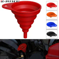 Motorcycle Engine Oil Petrol Change Foldable Portable Funnel For HONDA CMX250 CMX300 CMX500 REBEL300 REBEL500 REBEL CMX 300 500