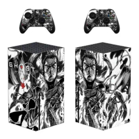 Ghost For Xbox Series X Skin Sticker For Xbox Series X Pvc Skins For Xbox Series X Vinyl Sticker Protective Skins 1