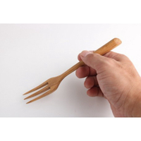 日本製 板栗木叉子 天然木 餐具 木叉 湯匙 木質餐具 水果叉 沙拉叉 日式 質感餐具 攪拌叉