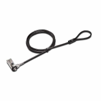 Kensington 電腦鎖 N17 Dell Cable Lock for Laptops with Wedge Lock Slot - Pre-Set Combination Lock - (K67929WW) [2美國直購]