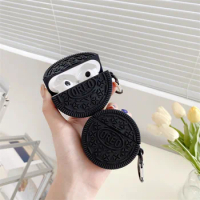 Creative Black Cookie 2021 AirPods 3 Case Apple AirPods 2 Case Cover AirPods Pro Case IPhone Earbuds Accessories AirPod Case