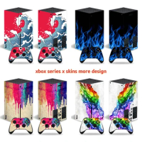 Cool design for xbox series X Skin sticker for xbox series X pvc skins for xbox series X vinyl sticker for XSX skin sticker