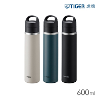 TIGER虎牌 雙層不鏽鋼旋蓋手提保溫保冷杯600ml(MKB-T060)