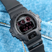 【CASIO 卡西歐】G-SHOCK 軍事風格強悍運動腕錶(黑-DW-6900MS-1DR)