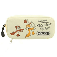 奇奇 蒂蒂 筆袋 收納包 筆盒 迪士尼 文具 多層 日貨 正版授權 J00010156
