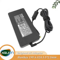 Genuine Huntkey HKA12019063-6B HDZ1201-3C 19V 6.32A 120W AC Adapter For Intel NUC GIMI LIGHTANK Laptop Power Supply Charger