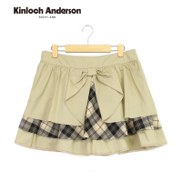 【Kinloch Anderson】拼接格紋蛋糕短裙 金安德森女裝(KA0475408)