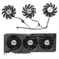 3 fan Brand new 78MM 4PIN PLD08010S12HH RTX3060 GPU fan for Gigabyte GeForce RTX 3060 3070 Gaming RTX 3060Ti 3070Ti Ti Eagle