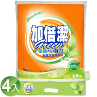 加倍潔 茶樹+小蘇打-制菌潔白洗衣粉 4.5kg (4入/箱)【居家生活便利購】