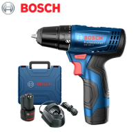 Bosch Electric Drill GSR 120-LI 12V Rechargeable Cordless Multi-function Home DIY Screwdriver Power Tool Sets