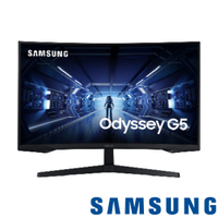 SAMSUNG C32G55TQBC 32型 Odyssey G5 2K 144Hz曲面智慧聯網電競螢幕