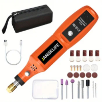 Three Speeds USB Cordless Rotary Tool Kit Woodworking Engraving Pen DIY For Jewelry Metal Glass Mini Wireless Drill