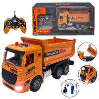 Toys Mainan anak Mobil remot control dumb truk pasir musik dan lampu Remote
