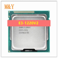 XEON E3-1220V2 3.10GHZ Quad-Core 8MB SmartCache E3-1220 V2 DDR3 1600MHz E3 1220 V2 FCLGA1155 TPD 69W 1 year warranty