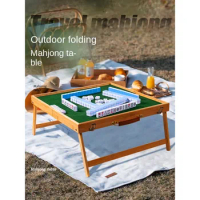 Mini Mahjong Foldable Mahjong Table Travel Dormitory Portable Household Hand Rub Small Size
