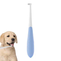Cat Tooth Brush Portable Soft Kitten Tooth Brush Anti-Slip Handle Cat Tooth Care Brush Safe Pet Teeth Cleaning Kit For Puppy
