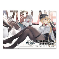 Japanese Edition Azur Lane Set 1 Volumes Fifth Anniversary Art Collection Official Set Illustration Album Comic Manga Book