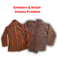 Surjan Kebaya Lurik Kutubaru Pria Wanita Bahan Premium Halus Alusan
