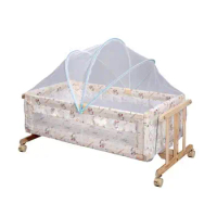 Baby Cradle Bed baby crib Nets Foldable Summer Arched Mosquitos Nets Portable Crib Netting For Infant Baby Cradle