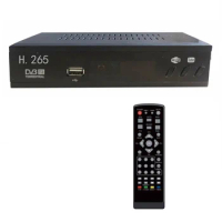 DVB T2 HEVC 265 Digital TV Tuner DVB-T2 265 1080P HD Decoder USB Terrestrial TV Receiver EPG Set Top Box,EU Plug